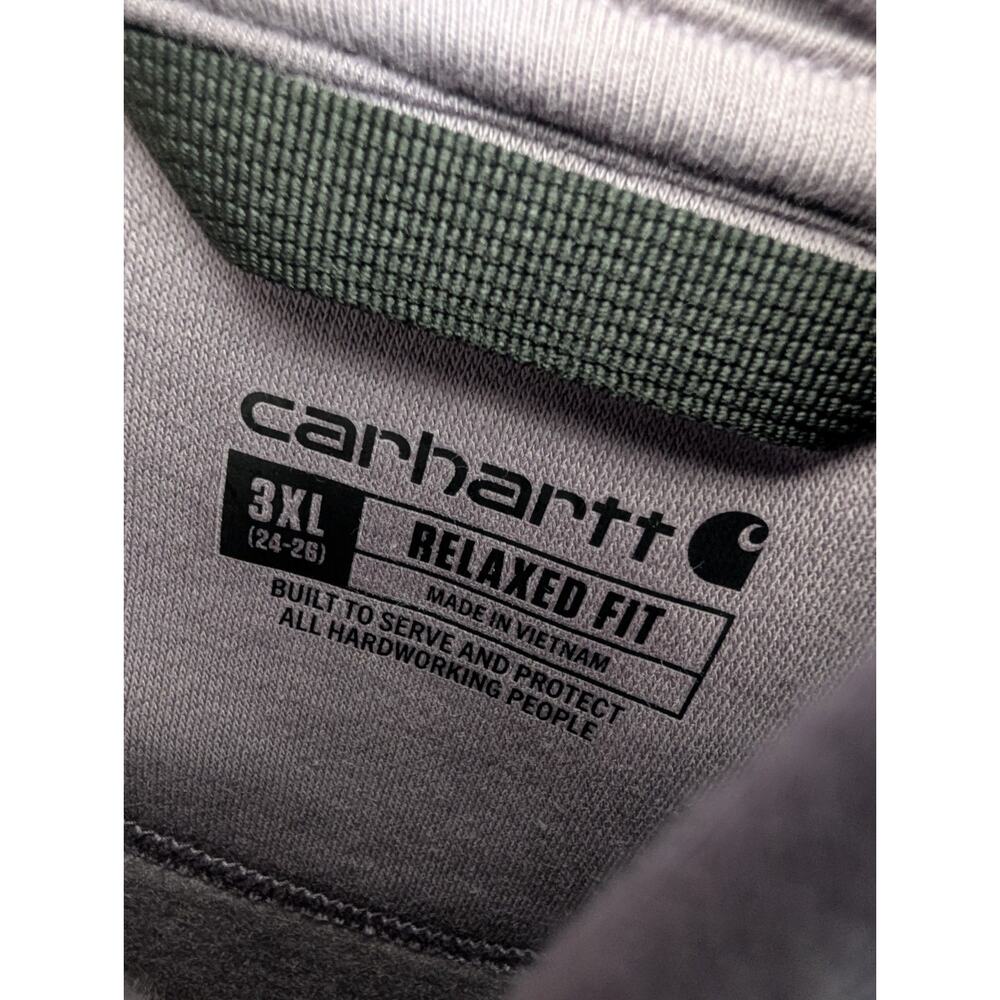 Carhartt Iconic Clarksburg Logo Hoodie Womens 3XL Purple TS0288-W NWT - Picture 5 of 7
